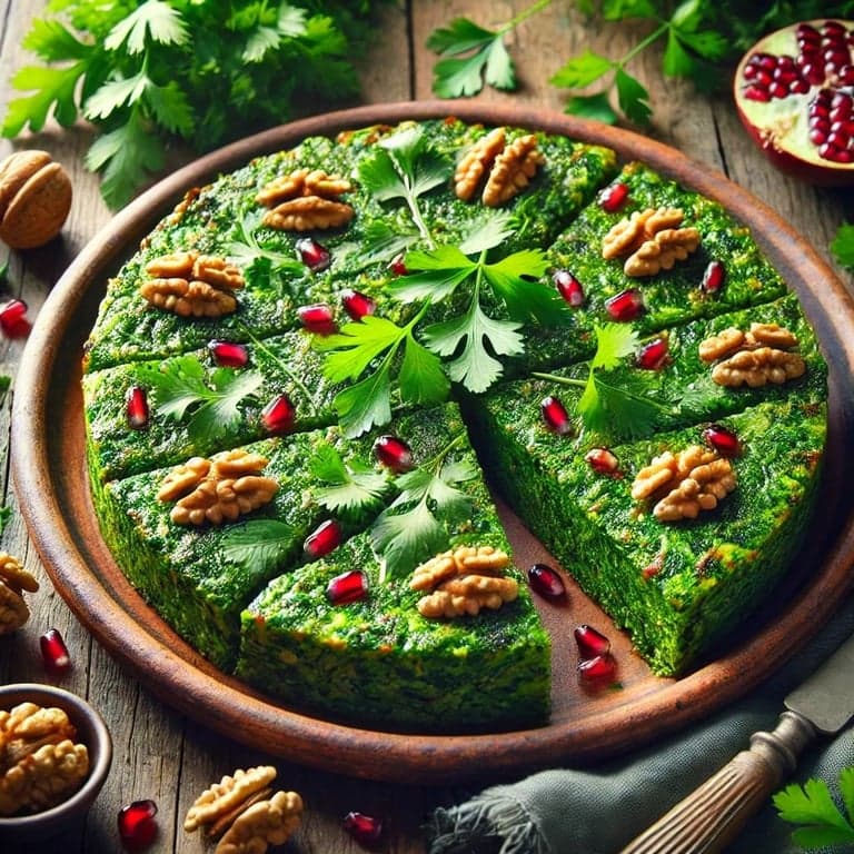 Kuku Sabzi (Persian Herb Frittata)
