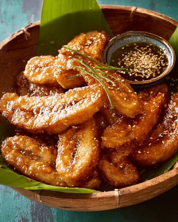 Kluay Tod (Thai Fried Bananas)