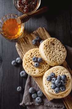 Crumpets (Toasted with Salted Butter)