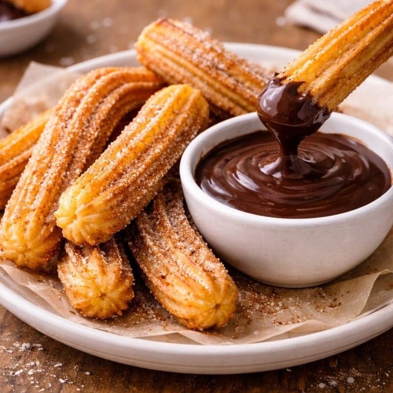 Churros con Chocolate