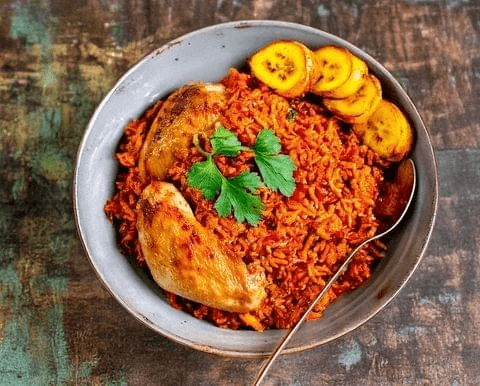 Jollof Rice (Nigeria/Ghana Style)