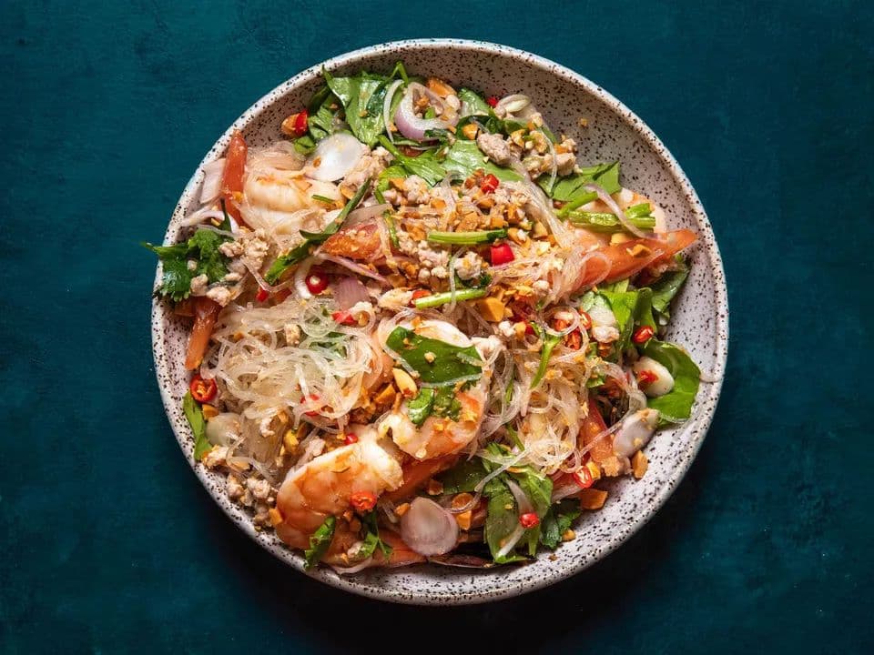 Yum Woon Sen (Thai Glass Noodle Salad)