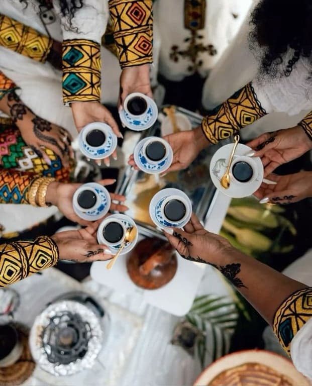 Ethiopian Coffee Ceremony