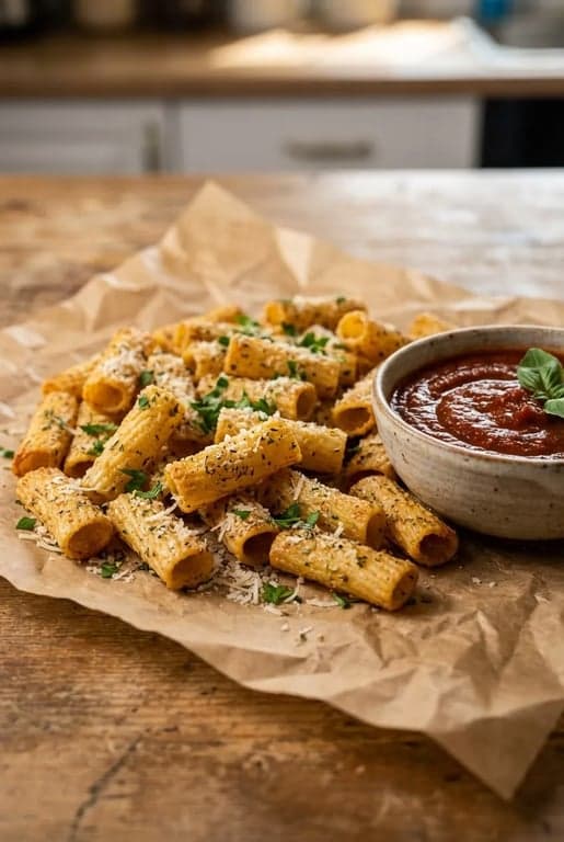 Air-Fryer Pasta Chips