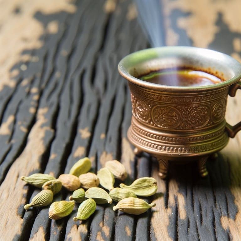 Arabic Coffee (Gahwa with Cardamom)
