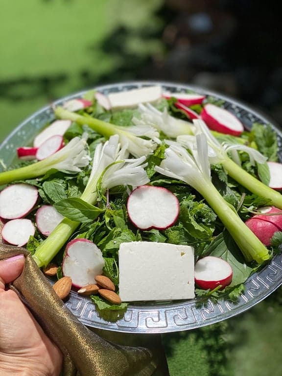 Sabzi Khordan (Persian Herb Platter)