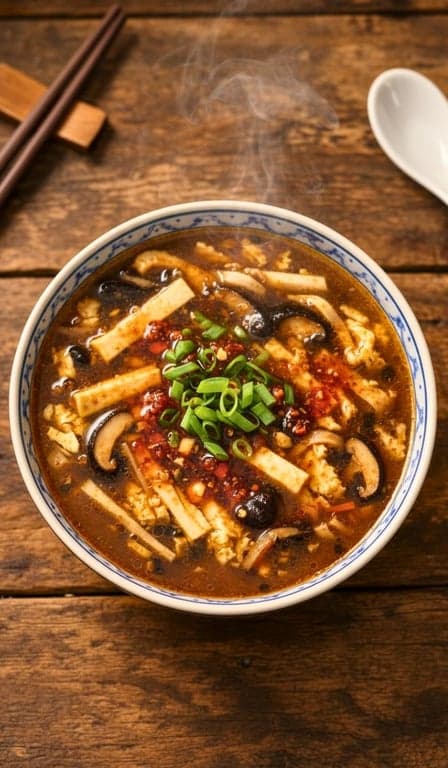 Chinese Spicy Hot and Sour Soup