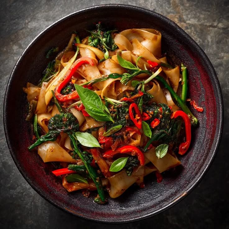 Pad Kee Mao (Thai Drunken Noodles)