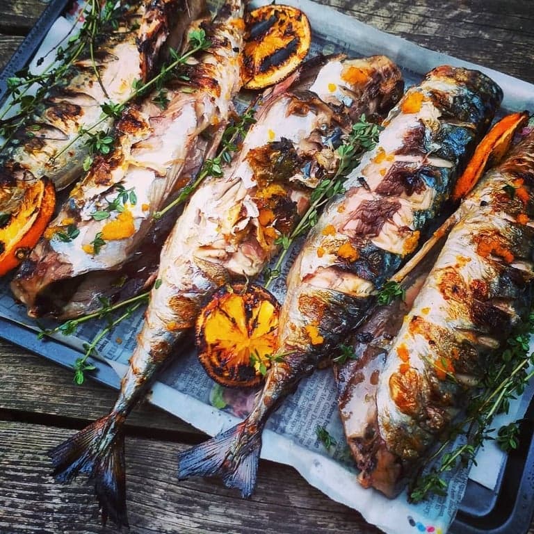 Lavraki Grilled
