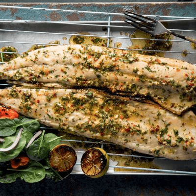Snoek (Grilled Salted Fish)