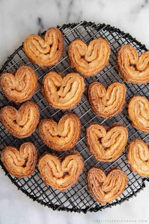 Palmitas (Puff Pastry Sugar Swirls)