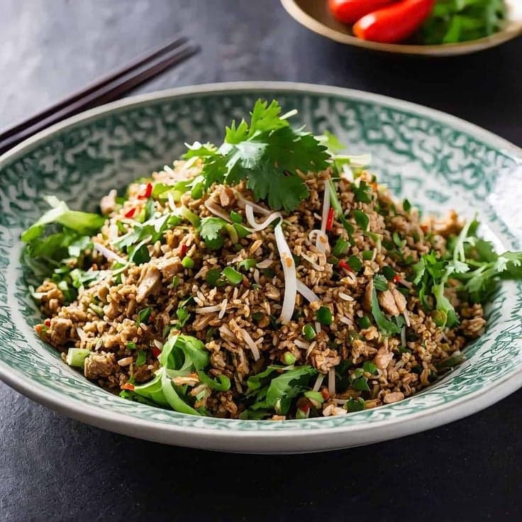 Authentic Larb Moo (Thai Pork Salad)