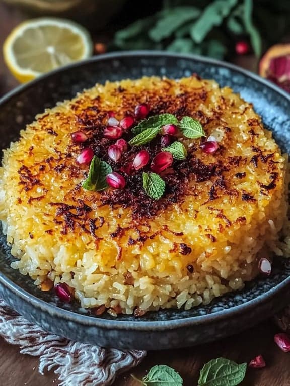 Tahdig (Crispy Persian Scorched Rice)