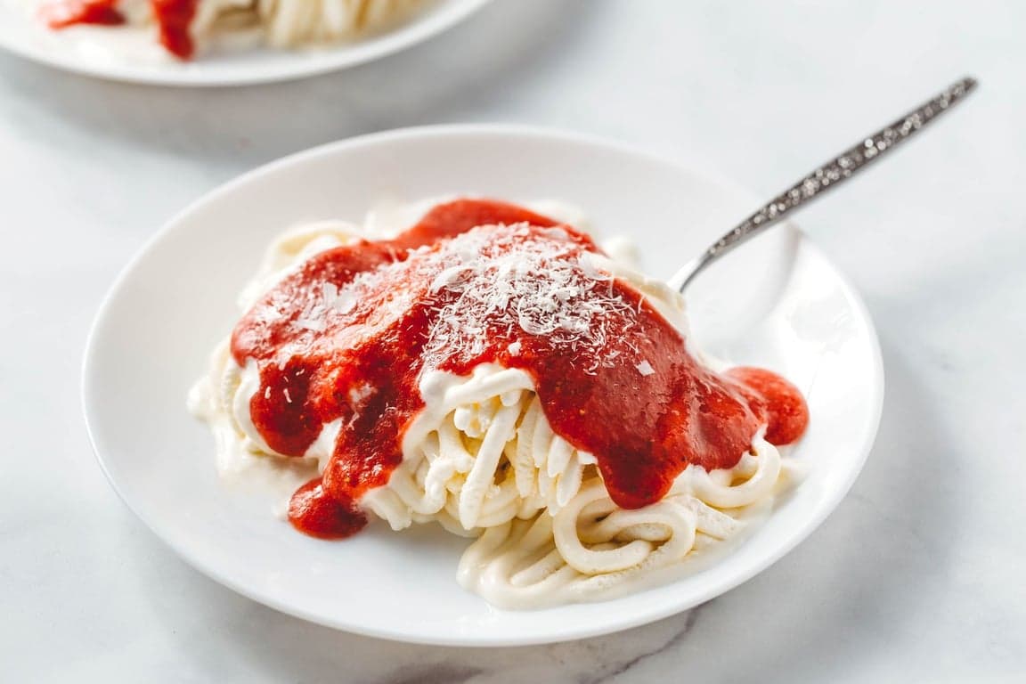 Spaghettieis