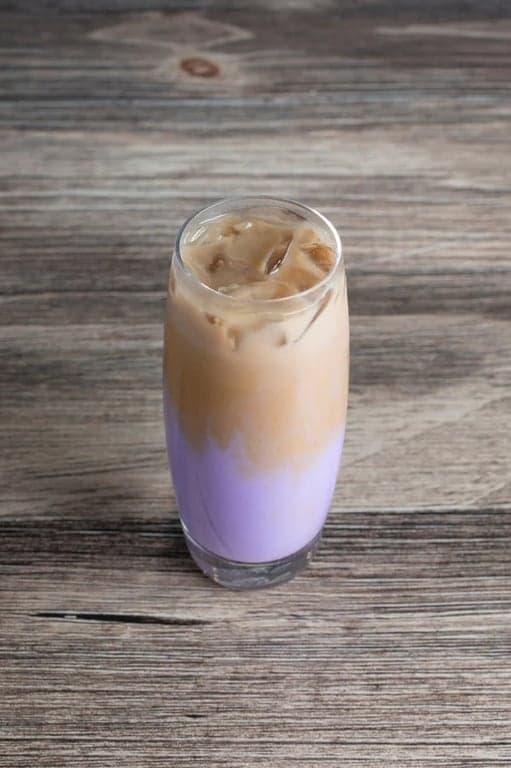 Ube Iced Latte