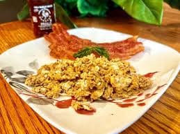 Sriracha Scrambled Eggs
