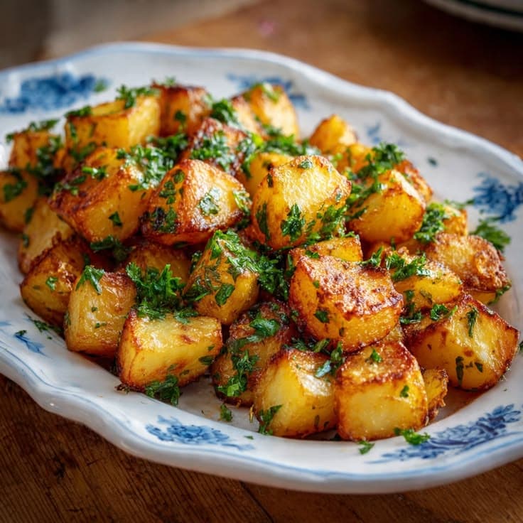 Batata Harra (Spicy Lebanese Potatoes)