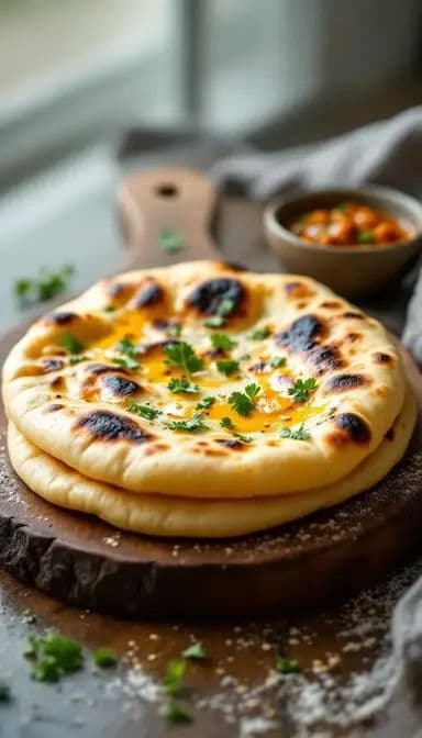 Naan (Simple Stovetop Flatbread)