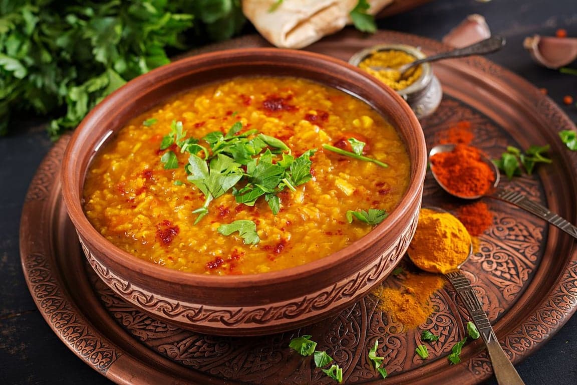 Simple Masoor Dal (Red Lentil Curry)