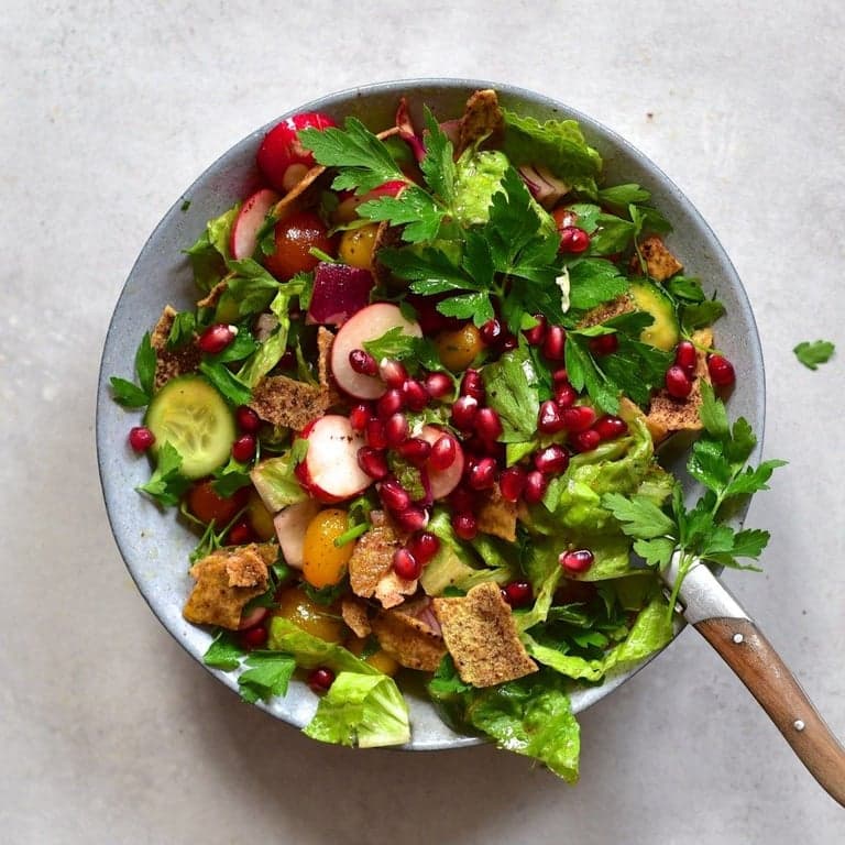 Lebanese Fattoush Salad