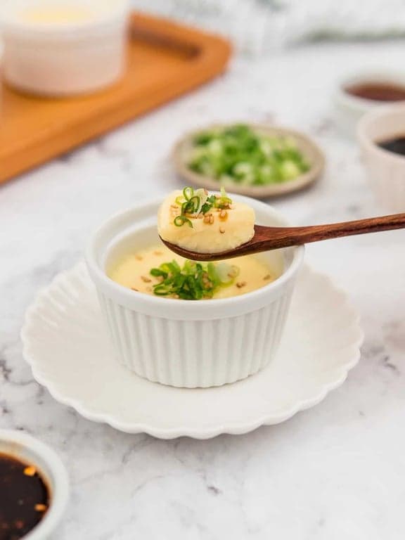 Chinese Steamed Egg Custard