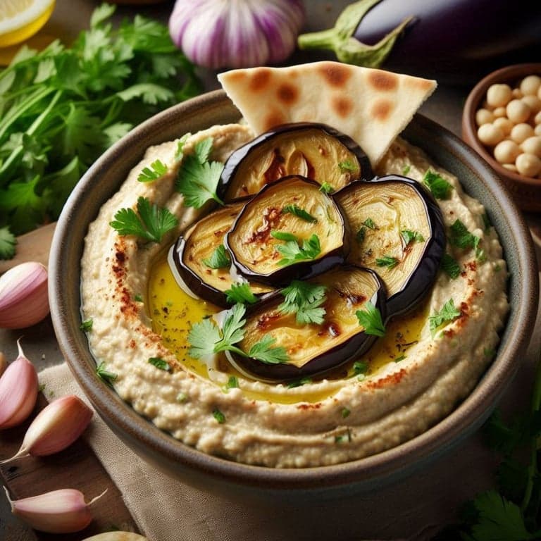 Smoky Authentic Baba Ganoush