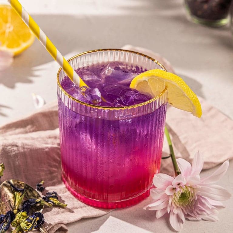 Butterfly Pea Lemonade