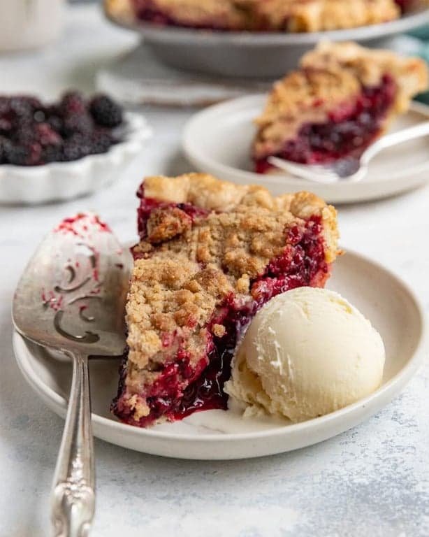 Marionberry Cobbler