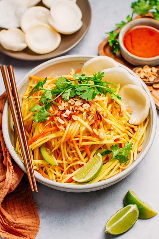 Yam Mamuang (Thai Green Mango Salad)