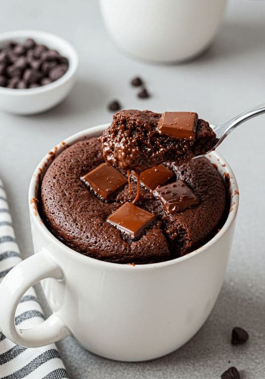 Easy Microwave Chocolate Mug Cake