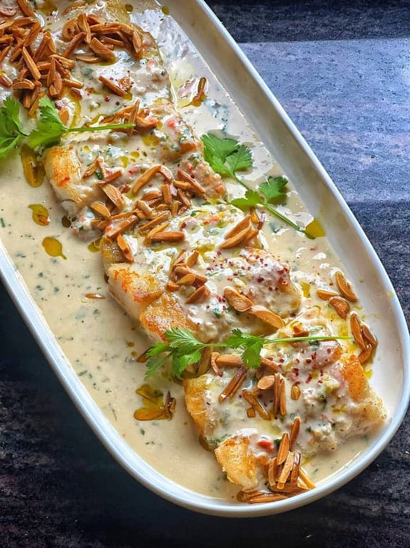 Samke Harra (Spicy Lebanese Fish)