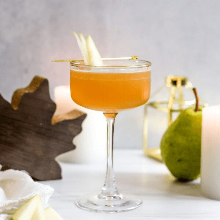 Spiced Pear Sparkler