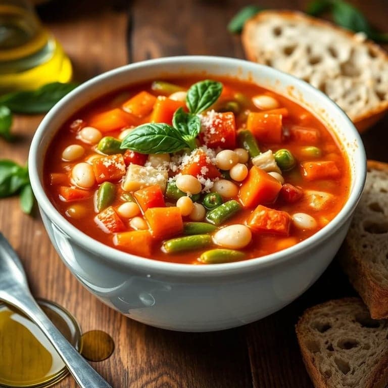 Classic Italian Minestrone Soup