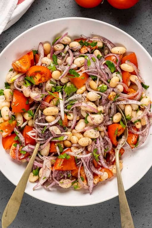 Piyaz (Turkish Bean Salad)