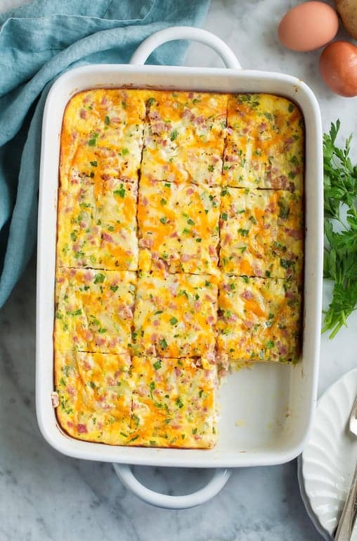 Best Breakfast Casserole (Hash Browns & Eggs)