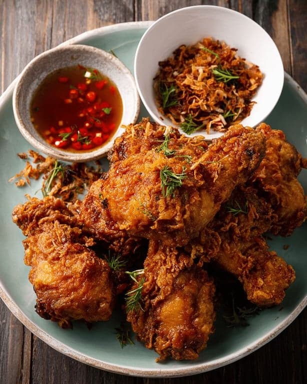 Gai Tod (Thai Fried Chicken)