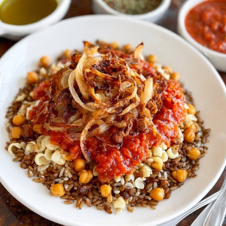 Authentic Egyptian Koshari