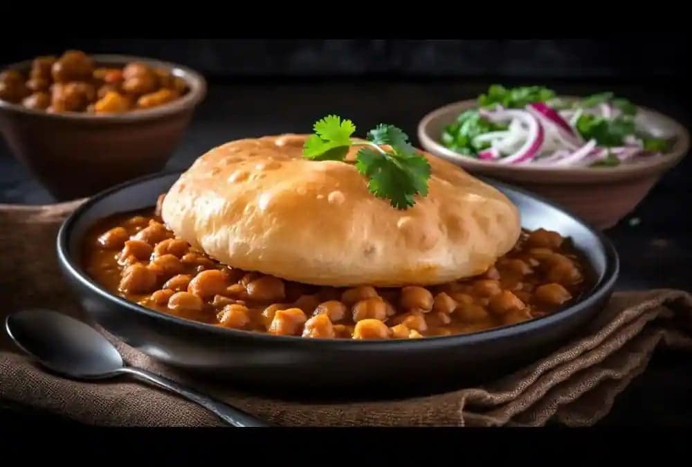 Authentic Chole Bhature